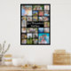 Moderne, Personalisierte 21-FotoCollage mit indivi Poster (Kitchen)