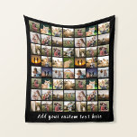 Moderne Personalisierte 56 Fotomaterial Fleecedecke<br><div class="desc">Erstellen Sie Ihr eigenes Personalisiertes 56 Collage Blanket</div>