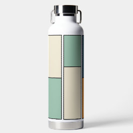 Moderne Personalisierte farbenfrohe Box Trinkflasche