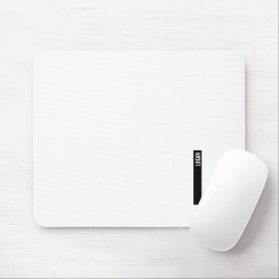 Moderne personalisierte fette Monogramm und Name Mousepad