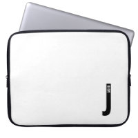 Moderne personalisierte fette Monogramm- und Namen