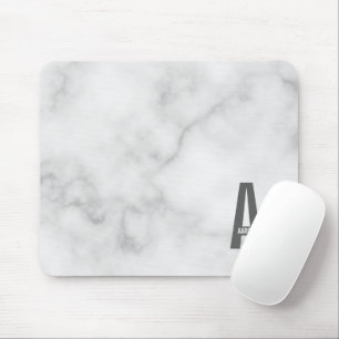 Moderne personalisierte fette Monogramm- und Namen Mousepad