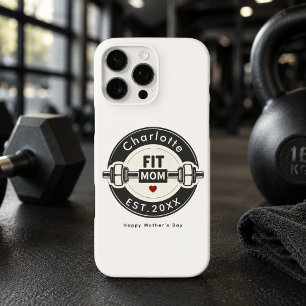 Moderne personalisierte Fit-Mutter-Handyhülle iPhone 16 Pro Max Hülle
