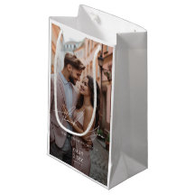 Moderne Personalisierte Foto-Hochzeit