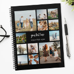 Moderne Personalisierte FotoCollage Planer<br><div class="desc">Erstellen Sie Ihren eigenen personalisierten Foto Collage Planer mit 12 Ihrer Lieblings-Fotos.</div>