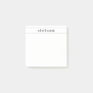 Moderne personalisierte Korrespondenzpapier Post-it Klebezettel
