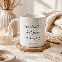 Moderne Personalisierte Liebestasse