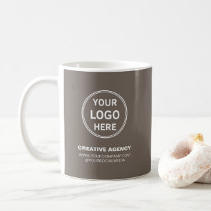 Moderne personalisierte Logo-Geschäftswelt Kaffeetasse