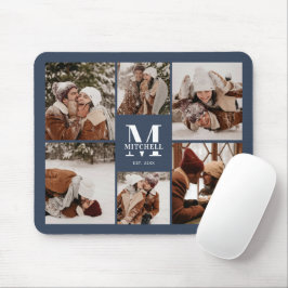 Moderne Personalisierte Monogramm-Flotte Mousepad