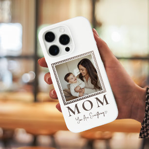 Moderne personalisierte Mutter-Foto-Handyhülle iPhone 16 Pro Hülle