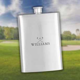 Moderne personalisierte Namensgolfschläger Flachmann