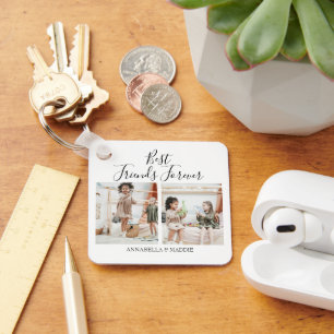 Moderne, Personalisierte und beste Freunde für imm Schlüsselanhänger