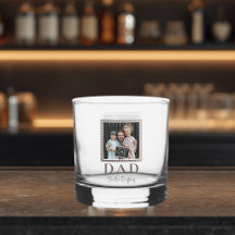 Moderne personalisierte Vater-Foto