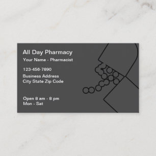 Moderne Pharmazeutische Theme Business Cards Visitenkarte