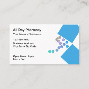 Moderne Pharmazeutische Theme Business Cards Visitenkarte