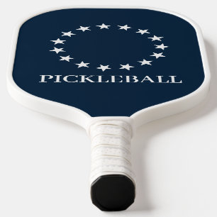 Moderne Pickleball-Schläger mit Blitz-Muster und a Pickleball Schläger