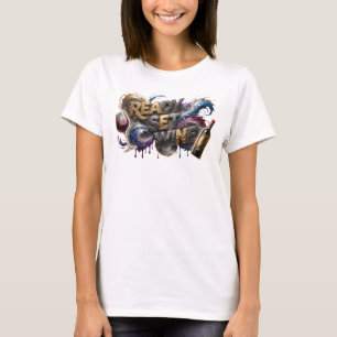 Moderne Pink READY SET WINE Statement T-Shirt