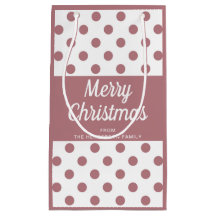 Moderne Pinke Schrift Frohe Weihnachten