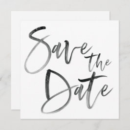 Moderne Pinselkalligrafie-SkriptWedding Save The Date