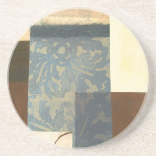 Moderne Platten-Malerei Sandstein Untersetzer