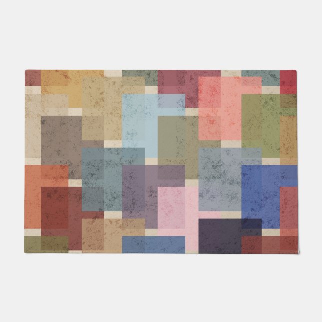 Moderne Plätze des Mittelalters Fußmatte (Vorderseite)