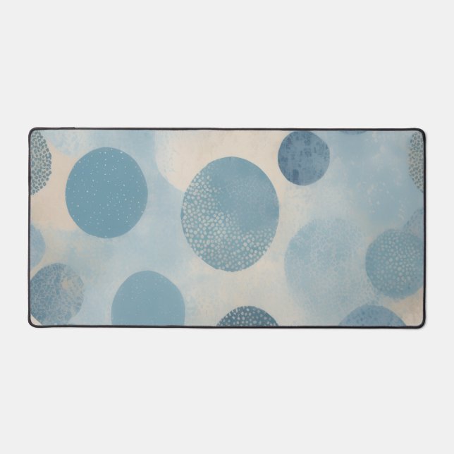 Moderne Point Abstrait Bleu (Recto)