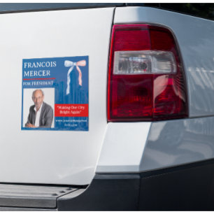 Moderne politische Wahlkampagne Vinyl Aufkleber