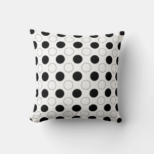 Moderne Polka Dots Kissen
