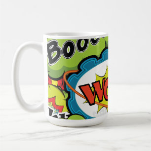 Moderne Pop-Art Kaffeetasse