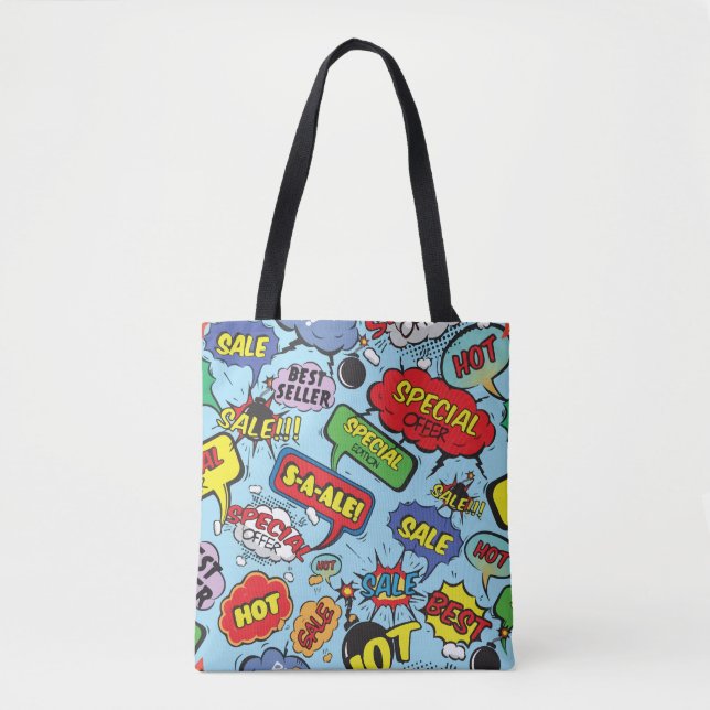 Moderne Popart  Tasche (Vorderseite)