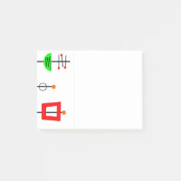 Moderne Post-it-Notizen aus dem Mittelalter