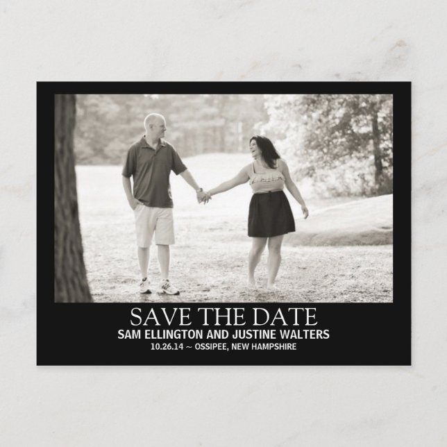 Moderne Postkarte Foto (Vorderseite)