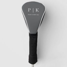 Moderne Premium-Golfmonogramm  Golf Headcover