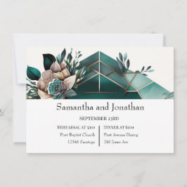 Moderne Probe für die geometrische Geometrie Einladung