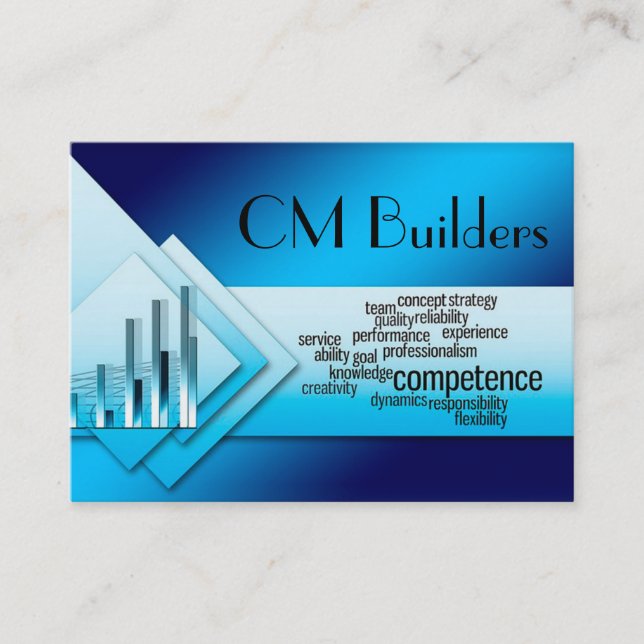 Moderne Professionalität Visitenkarte (Vorderseite)