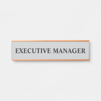 Moderne professionelle Bürotür-Schilder Namensschi Türschild