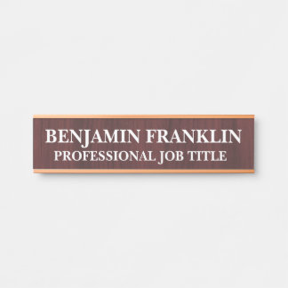 Moderne professionelle Bürotür-Schilder Türschild
