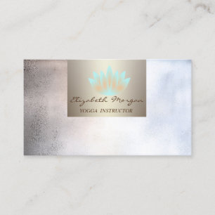 Moderne professionelle charmante, metallische, Lot Visitenkarte