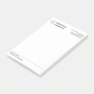 Moderne professionelle Firma Post-it Klebezettel