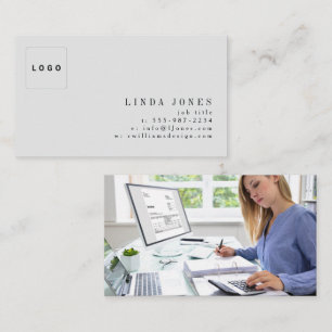 Moderne professionelle Logo-Branding-Fotografie Visitenkarte