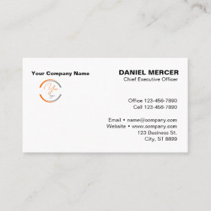 Moderne professionelle Logo-Design Visitenkarte
