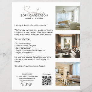 Moderne professionelle weiße Geschäftswelt Flyer