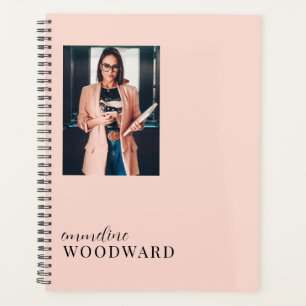 Moderne Professionnel Peach Pink Personnalisé