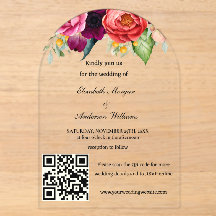 Moderne QR-Code-Hochzeit