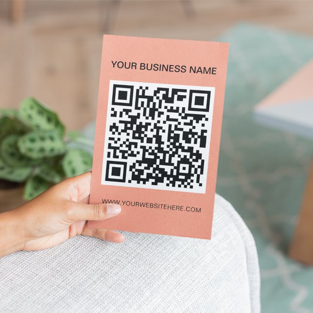 Moderne QR-Code-Scannable-Werbung Flyer (Von Creator hochgeladen)