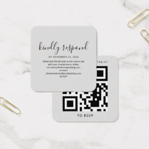 Moderne QR Code UAWG Wedding Website