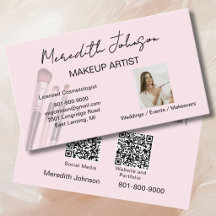 Moderne QR-Codes für professionelle Fotos von Visa