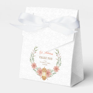 Moderne Ramadan   Eid Mubarak Floraler Kranz Lampe Geschenkschachtel