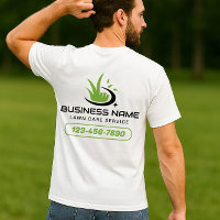Moderne Rasenservice-Logo-Landschaftsbau-Service