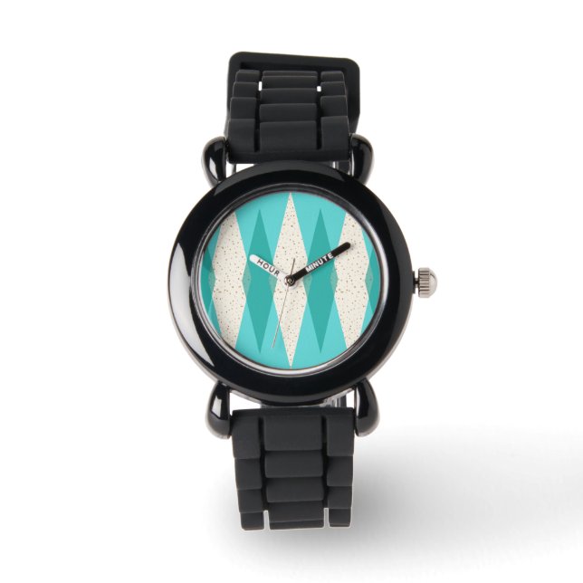 Moderne Raute - Kinderuhr des Mittelalters Armbanduhr (Vorderseite)